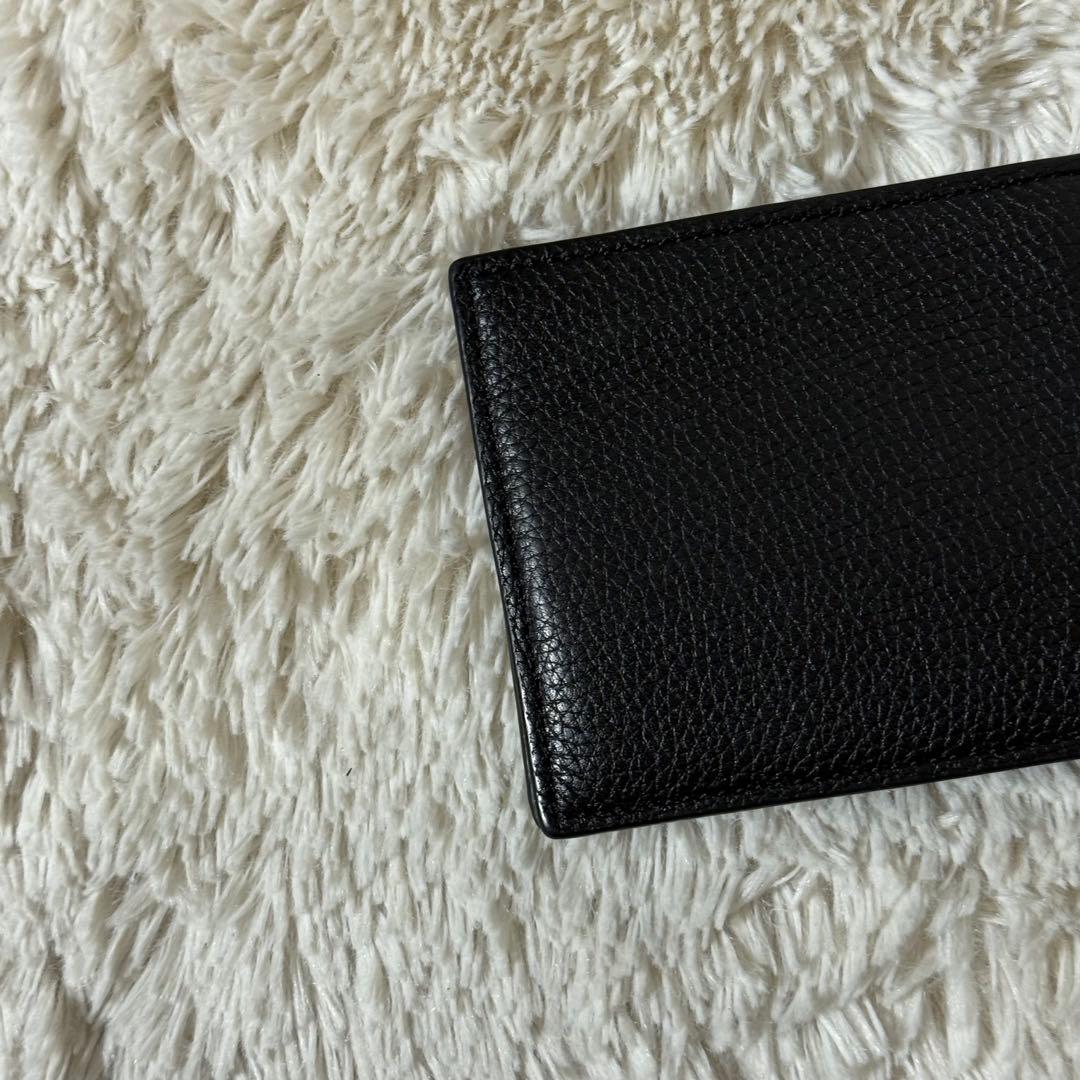 ⭐️未使用級⭐️　トムフォード　マネークリップ　二つ折り財布　ブラック　レザー