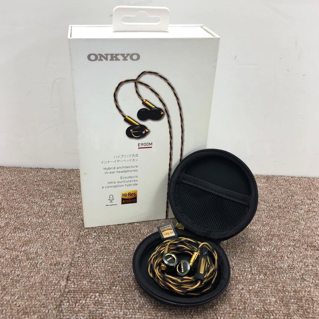 ONKYO E900M レア名機 有線イヤホ 3WAYイヤホン 高音質