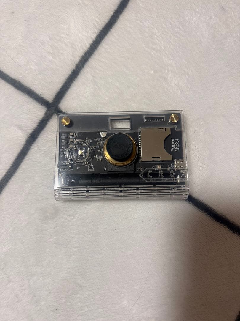 PaperShoot クリアボディ カメラ