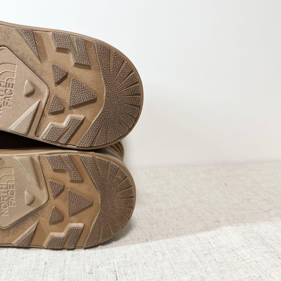 未使用級★THE NORTH FACE ヌプシ ショート ウィンターブーツ 25