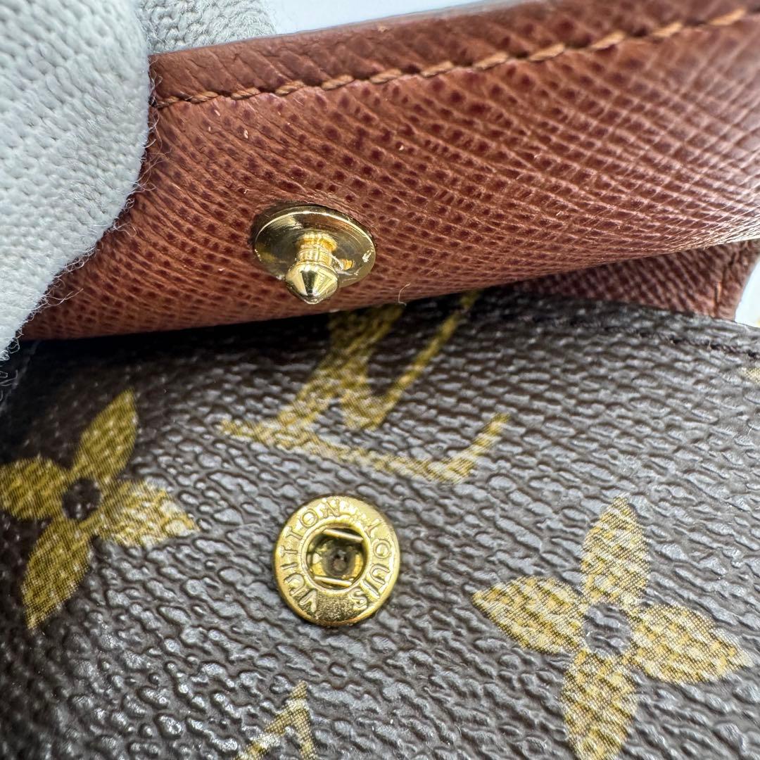 ルイヴィトン モノグラム ポルトクレバッジ キーリング マルチケース 男女兼用