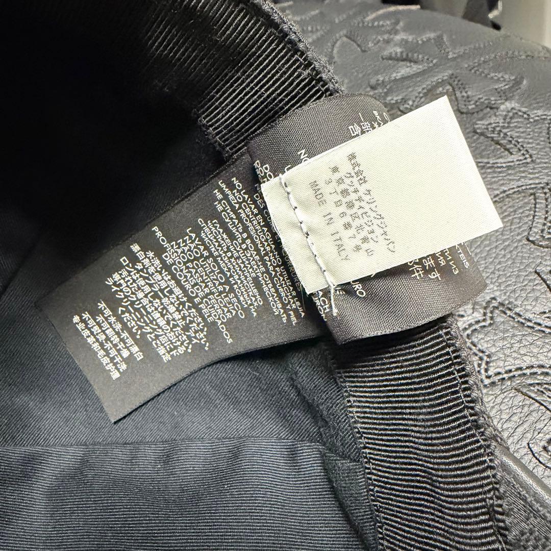 Gucci ブラック GGパターン キャップ