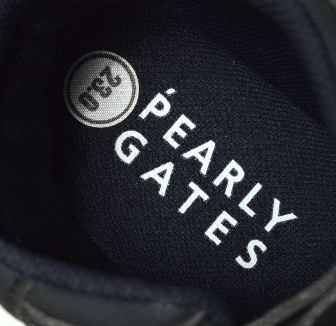 未使用3.5万 パーリーゲイツ ミドルカット ゴルフシューズ 23 レンチ付属