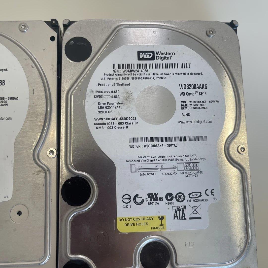 Western digital HDD セット