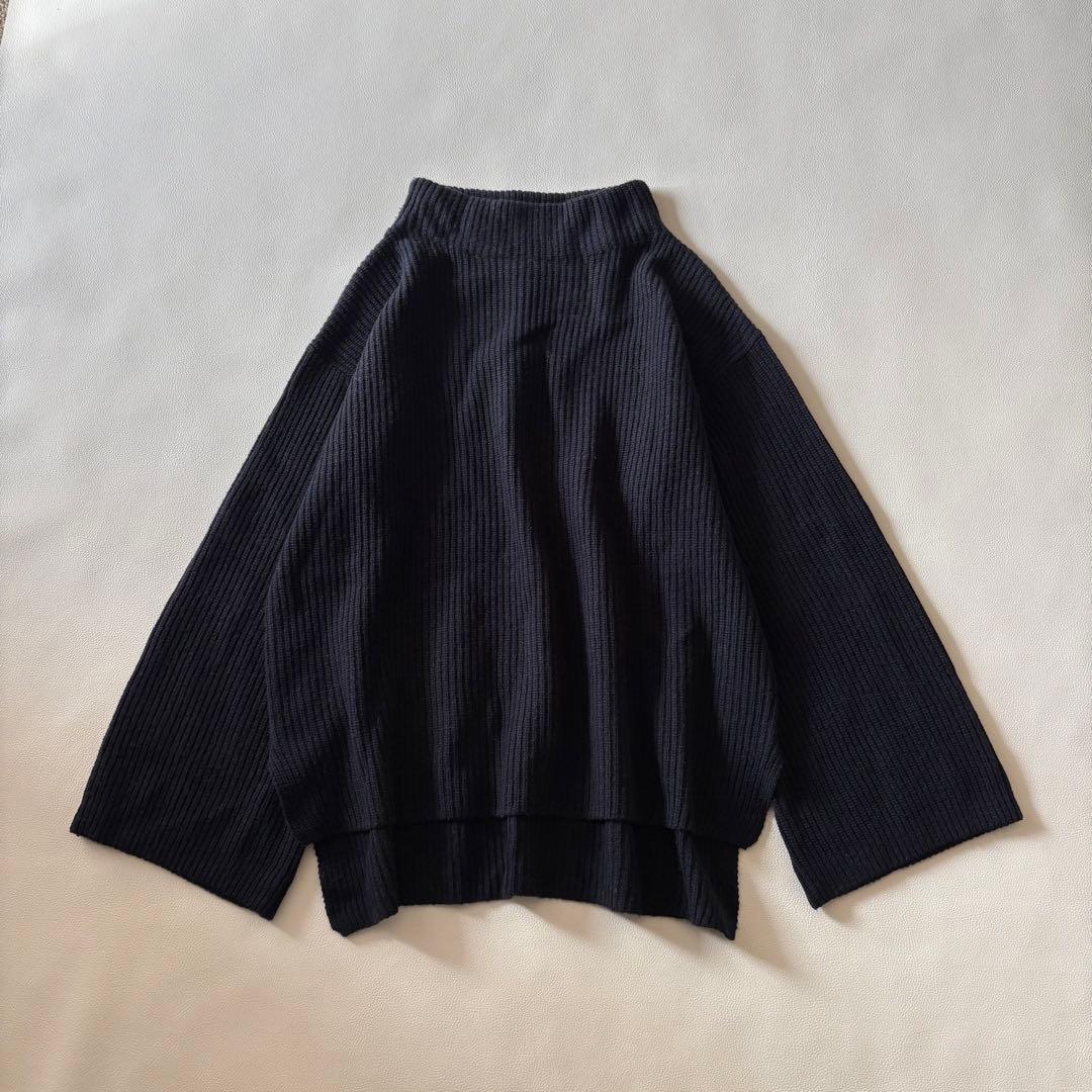 b111 Deuxieme Classe カシミヤウール ボトルネックニット