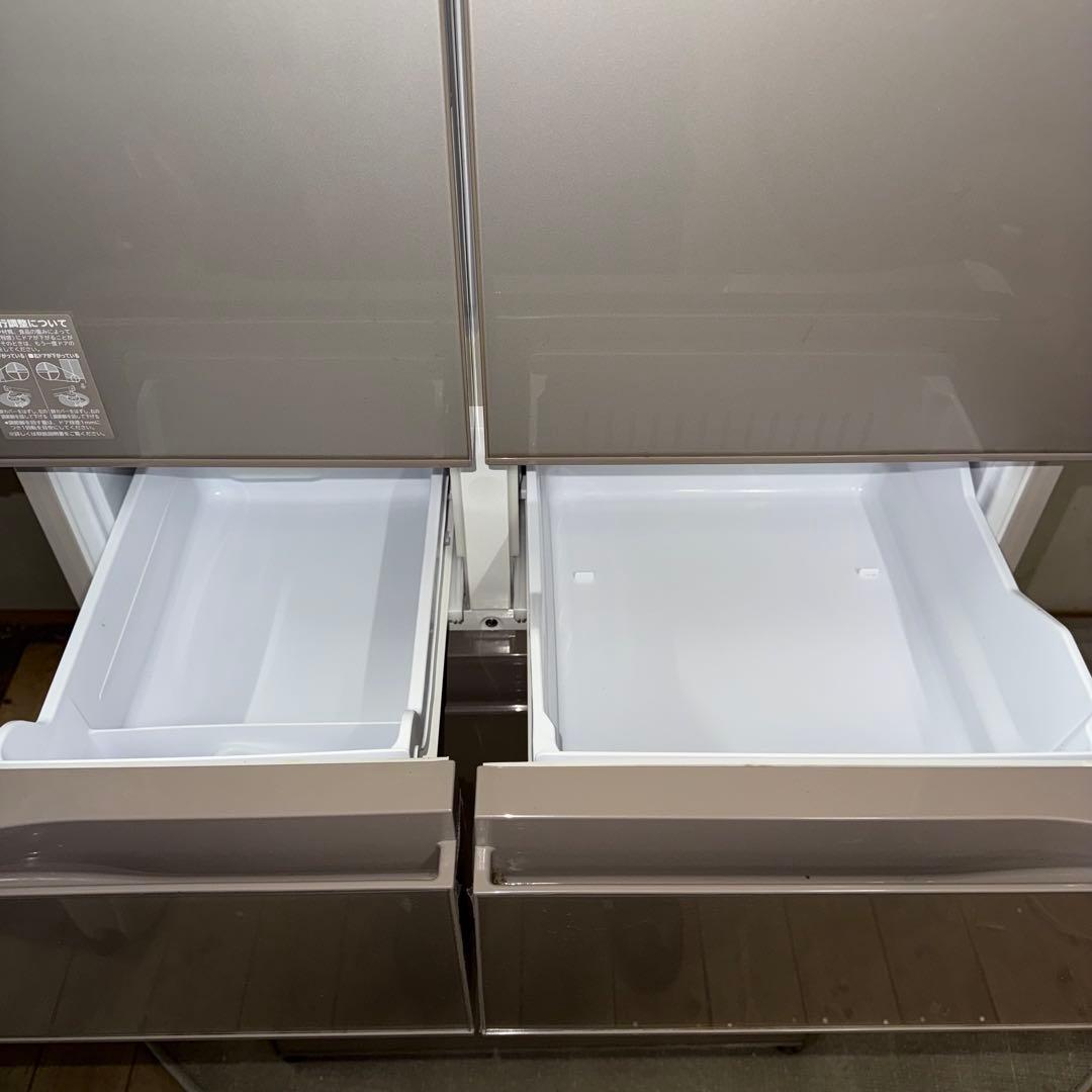 【747】HITACHI 冷蔵庫 R-XG4800G 475L 2017年