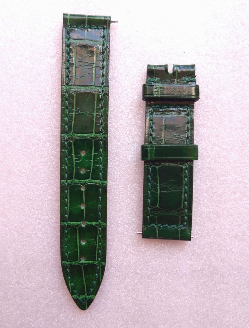 フランク ミュラー ロングアイランド用 純正レザーベルト ( 900／902用)