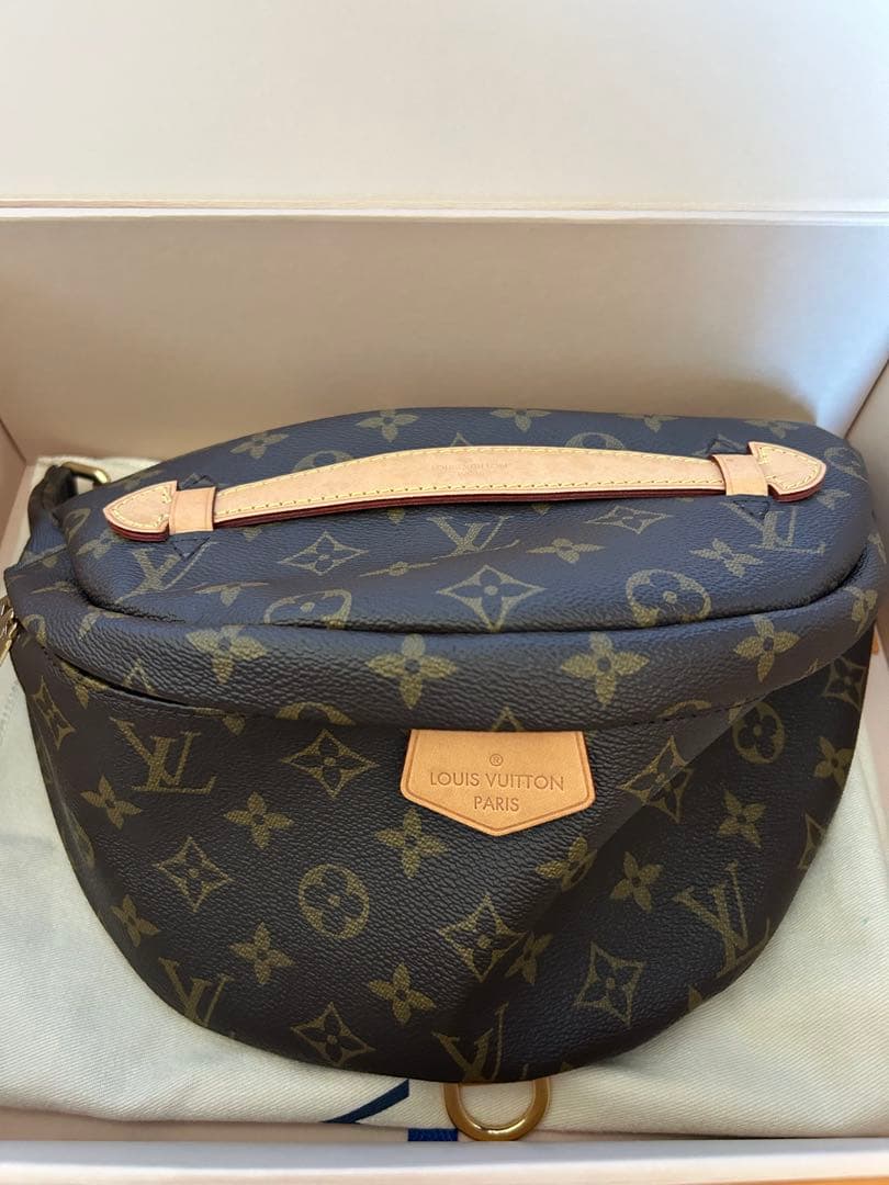 LOUIS VUITTON バムバッグダークブラウン