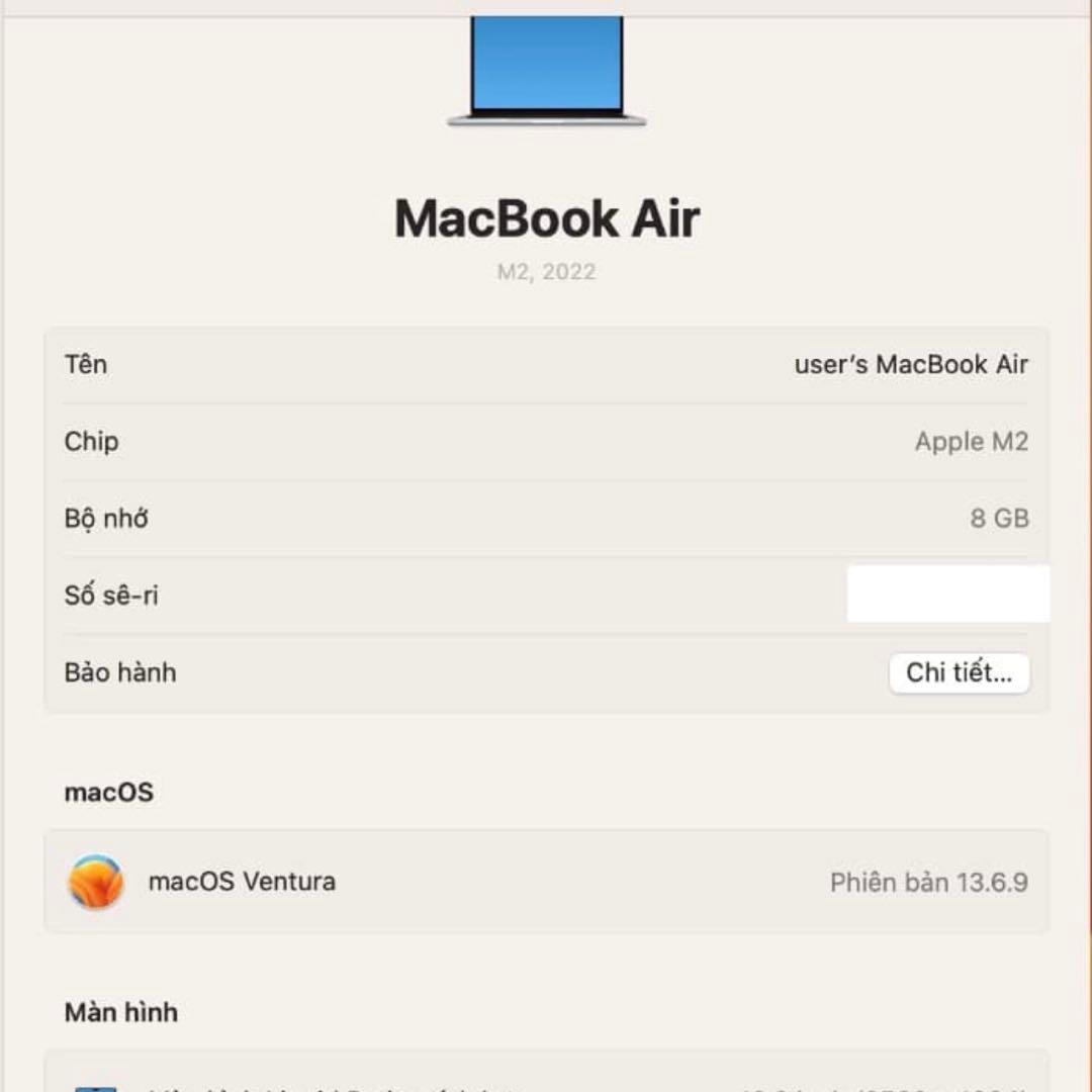 ほぼ新品　MACBOOK AIR M2- 8-512 Ofiice付き