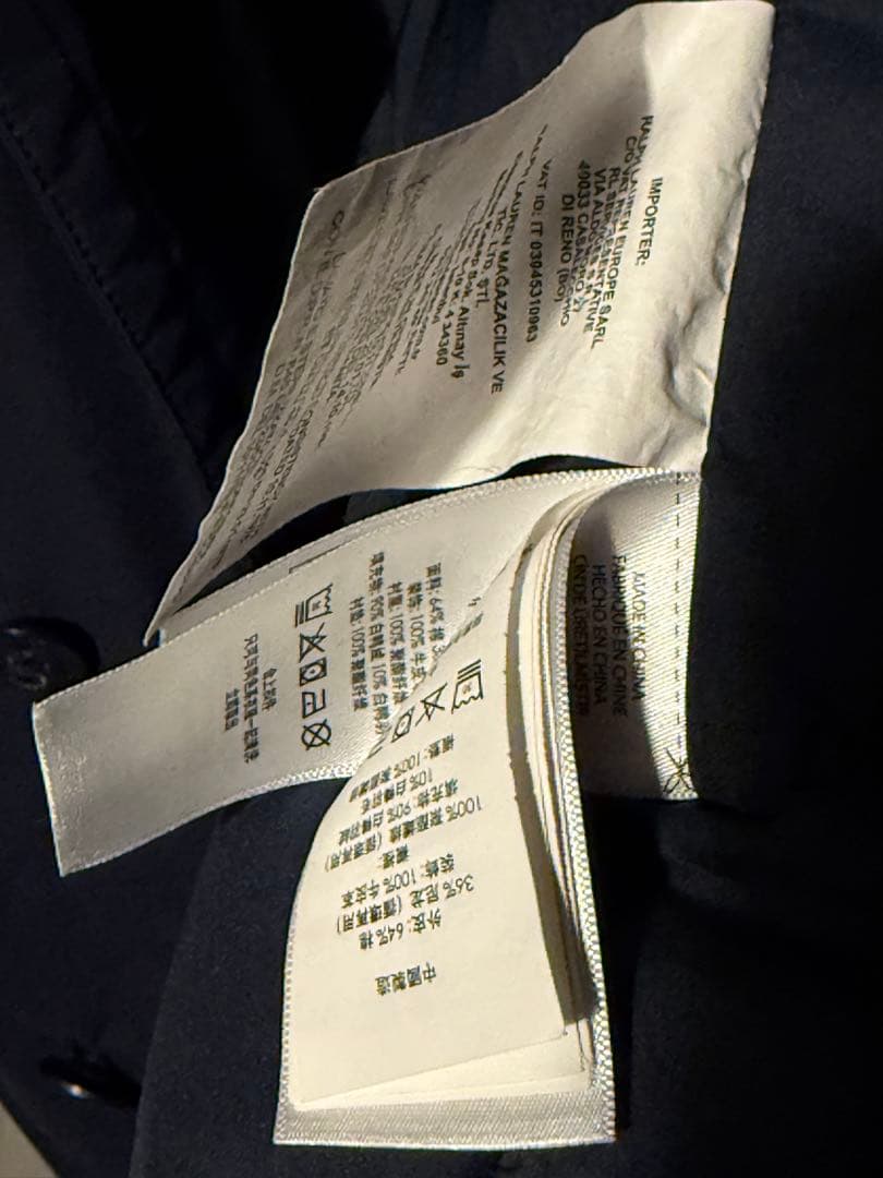 定価82500円　ラルフローレン　ダウンジャケット　ピーコート　日本M USN