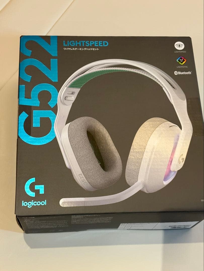 わた　logicool G522 LIGHTSPEED ゲーミングヘッド