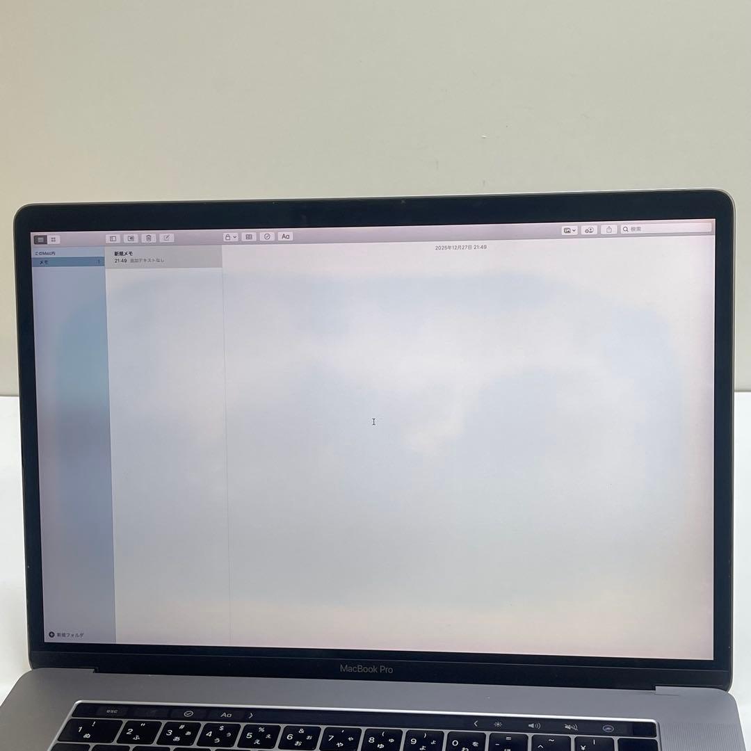 MacBook本体 #691 Macbook Pro 2018 15inch i7 32GB 1TB