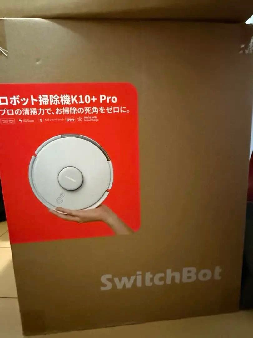 SwitchBot K10+ Pro ロボット掃除機