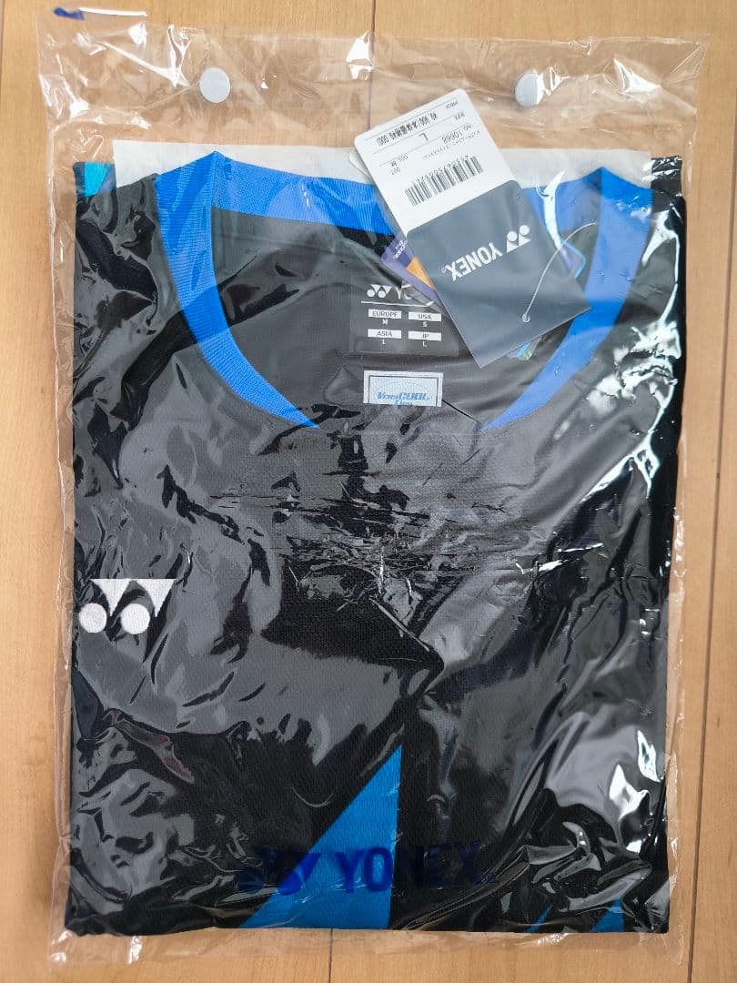 【新品未開封】YONEX Tシャツ 10668 Lサイズ ブラック