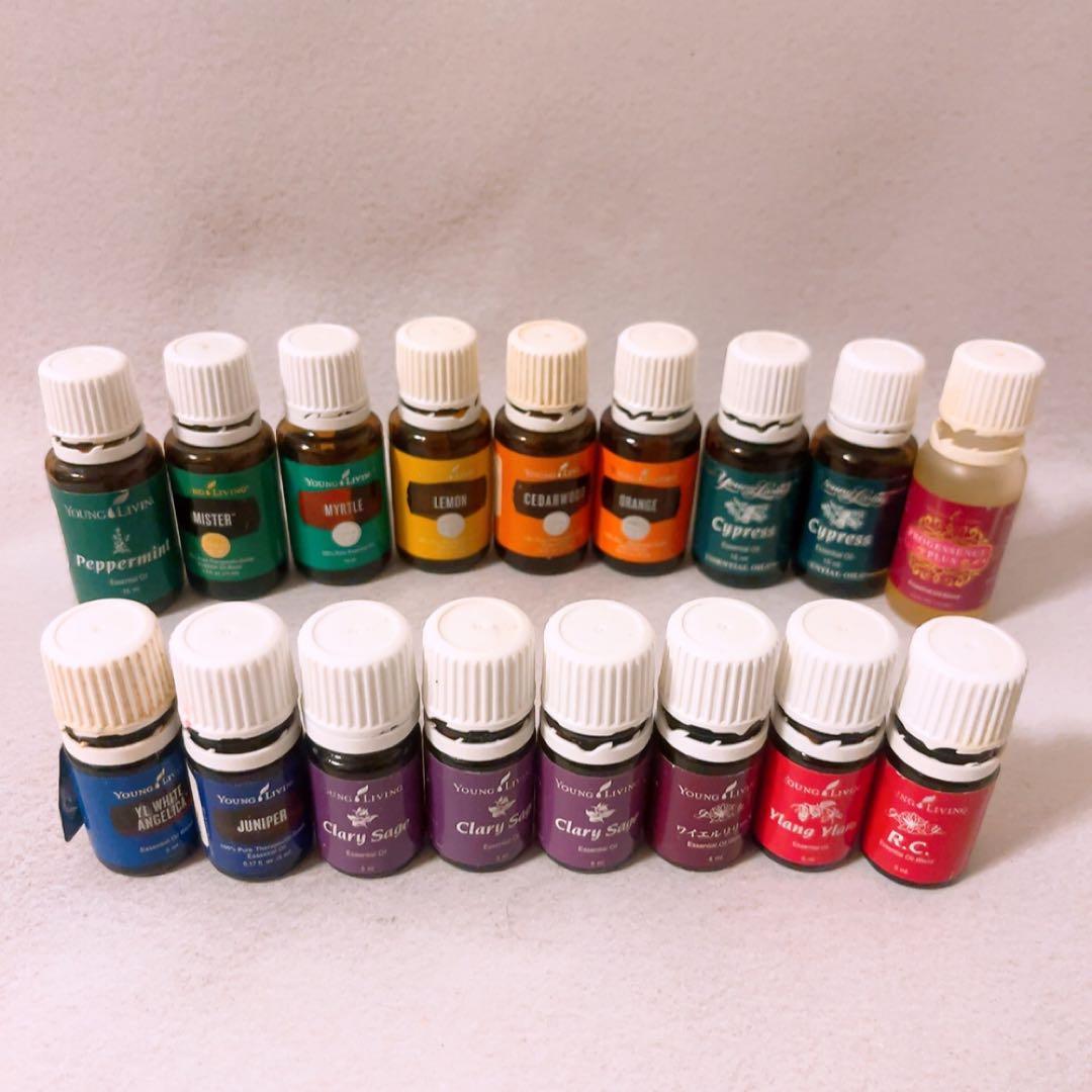 ma☆残量確認☆ ヤングリヴィング ヤングリビング エッセンシャルオイル 17本