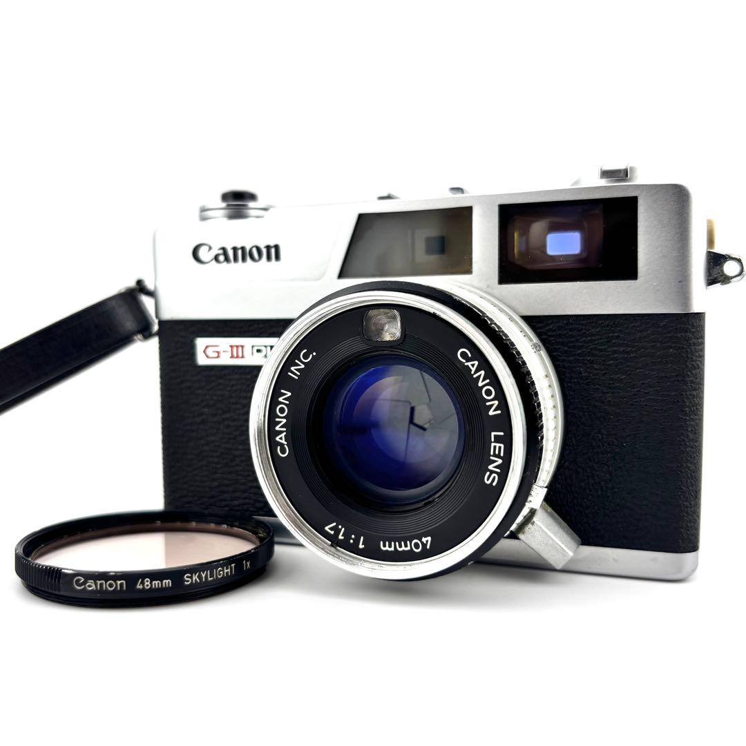 【完動品、美品】　Canon Canonet　QL17 GⅢ キャノン