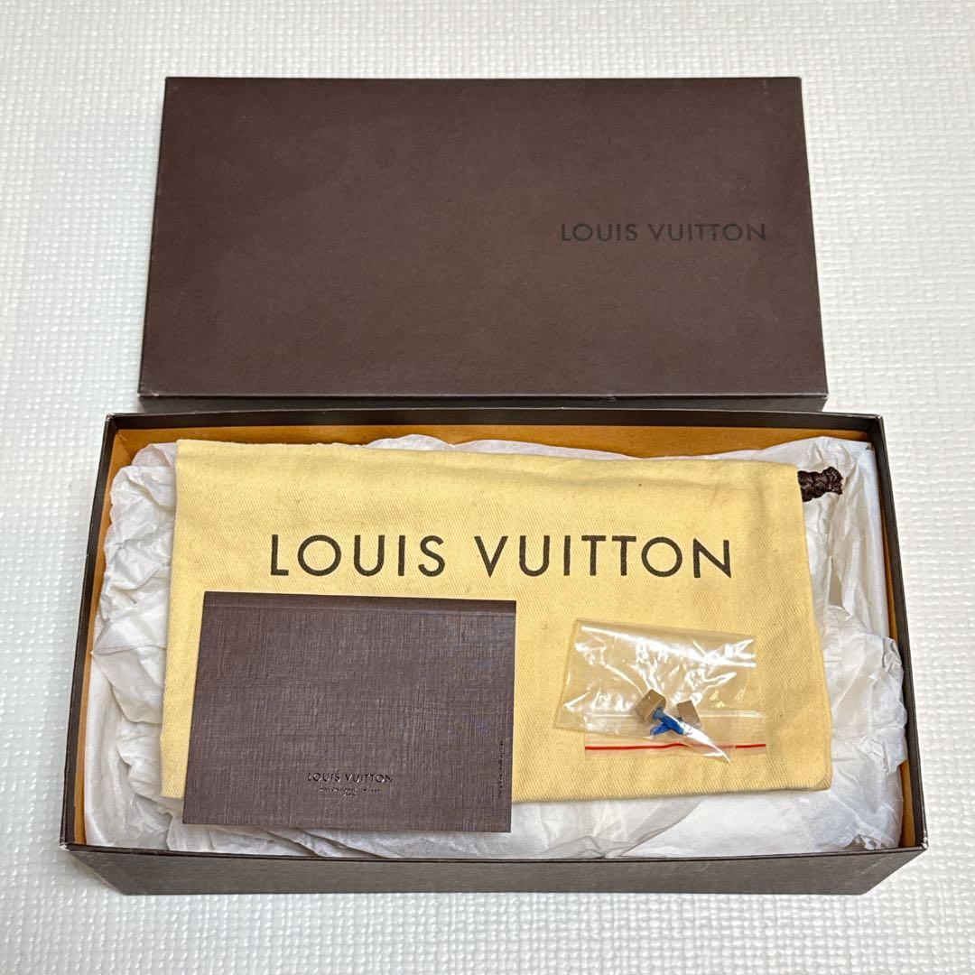 LOUIS VUITTON ブラウン クロスストラップミュール