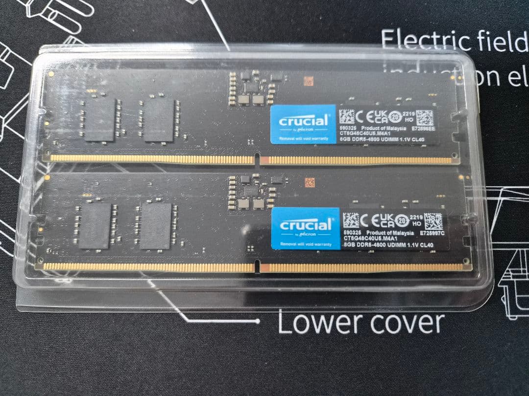 Crucial DDR5-4800 8GB×2