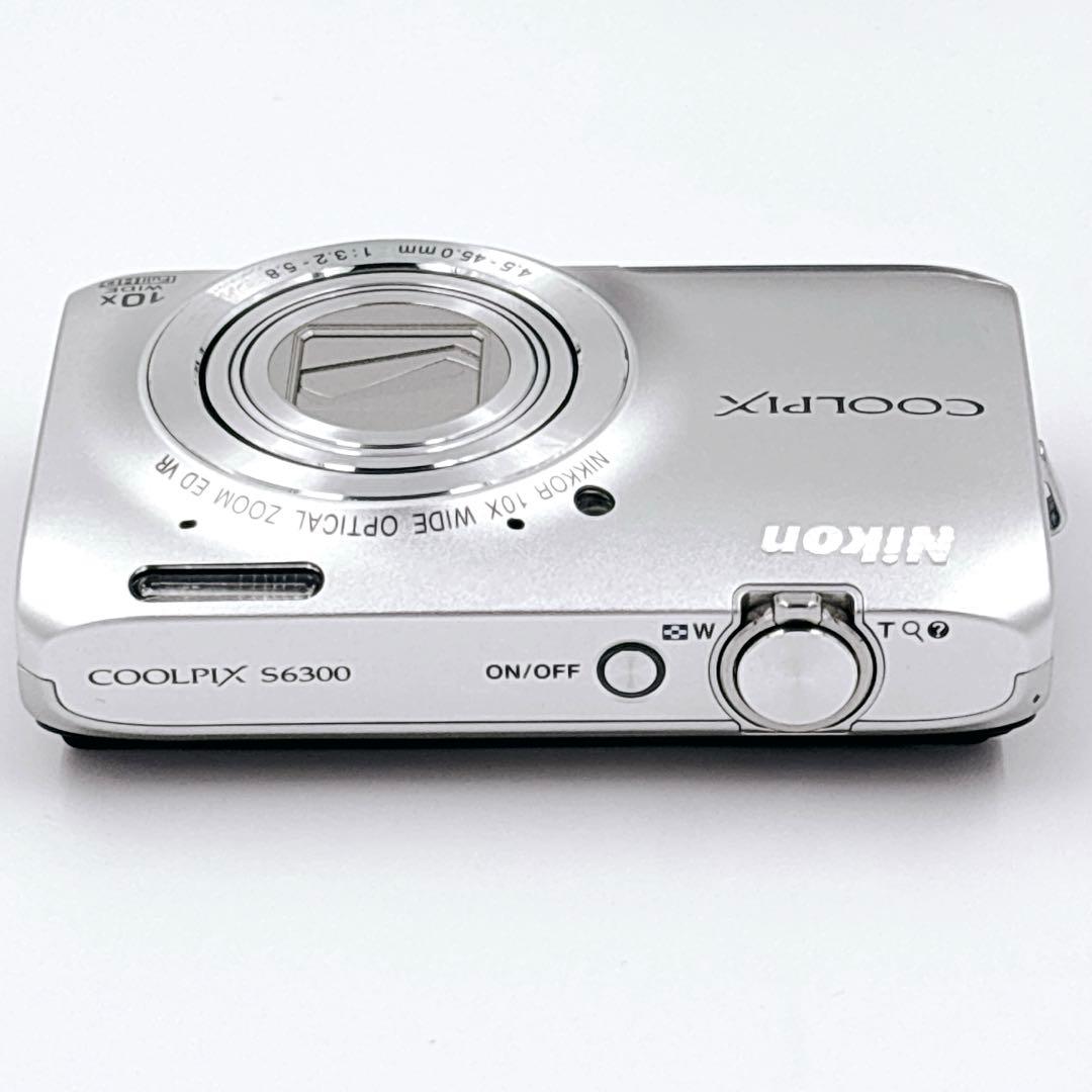 Nikon ニコン coolpix S6300 シルバー デジカメ