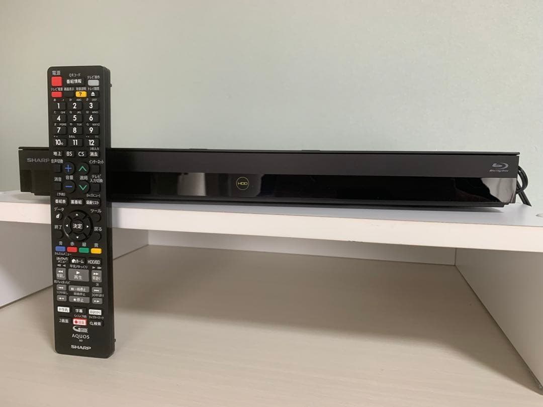 SHARP ブルーレイレコーダー HDD容量 2TB 2B-C20EW1