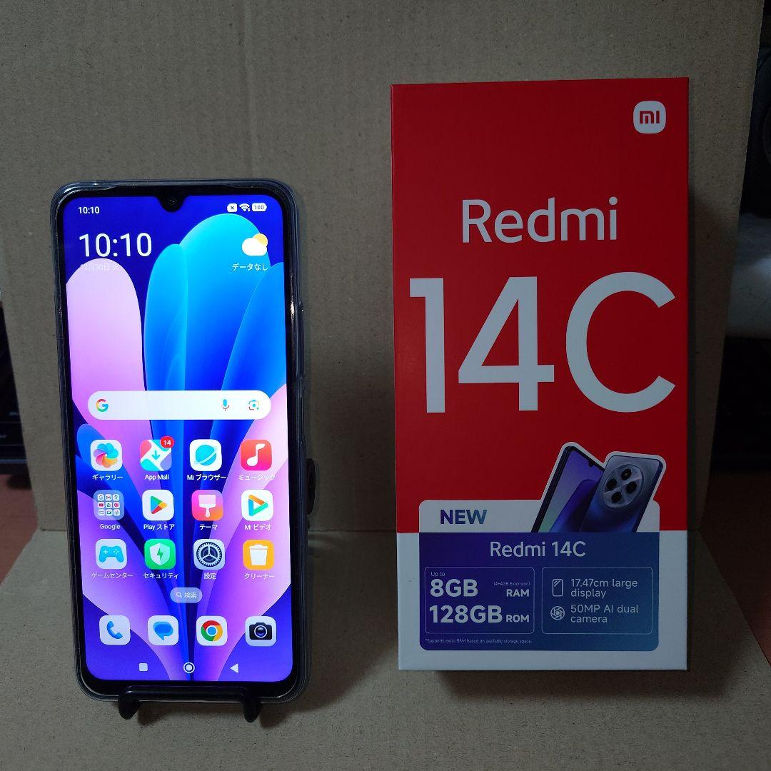 《281》ほぼ未使用 Xiaomi Redmi 14C 8GB/128GB