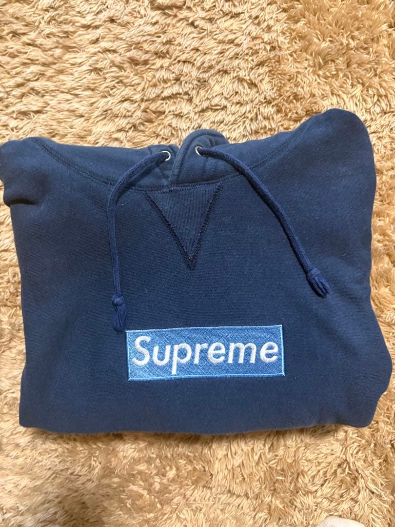 み*9様 supreme ボックスロゴ パーカー