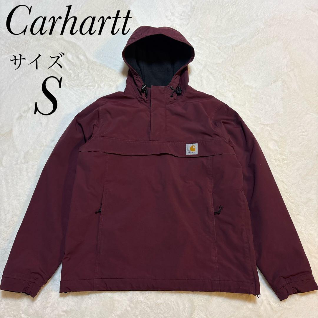 カーハート　Carhartt アノラックパーカー　サイズS 裏フリース