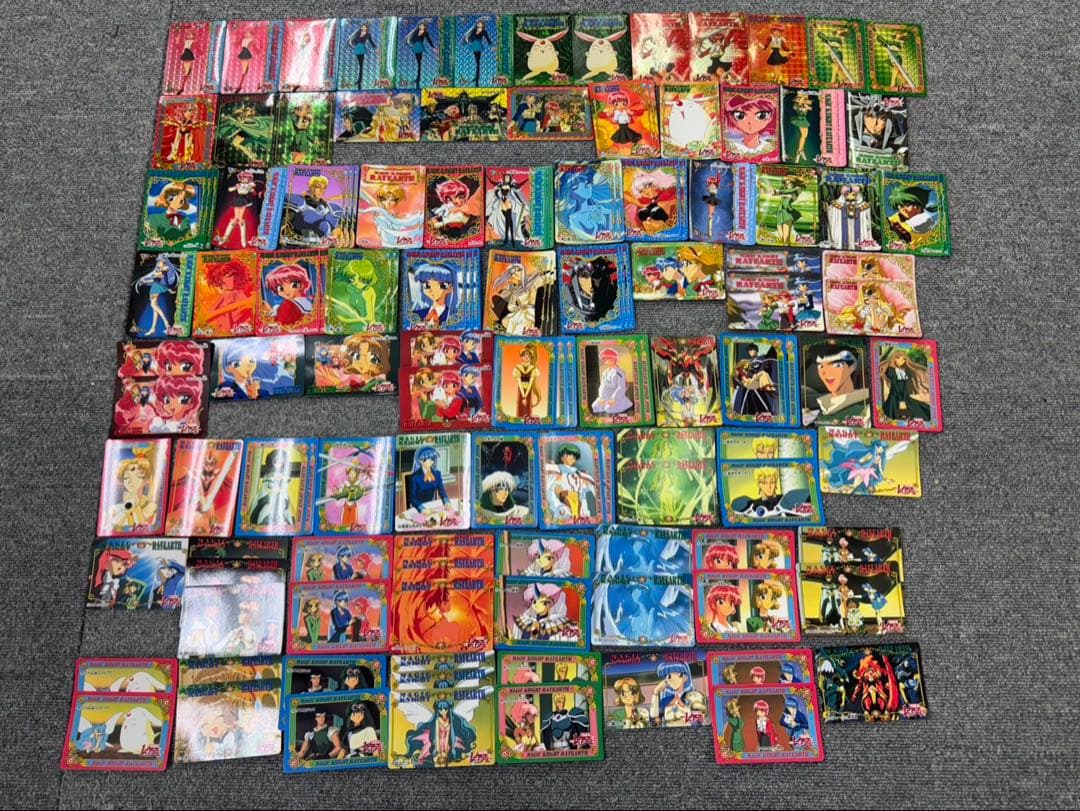 美品　魔法騎士レイアース アマダ PPカード　カードダス　134枚