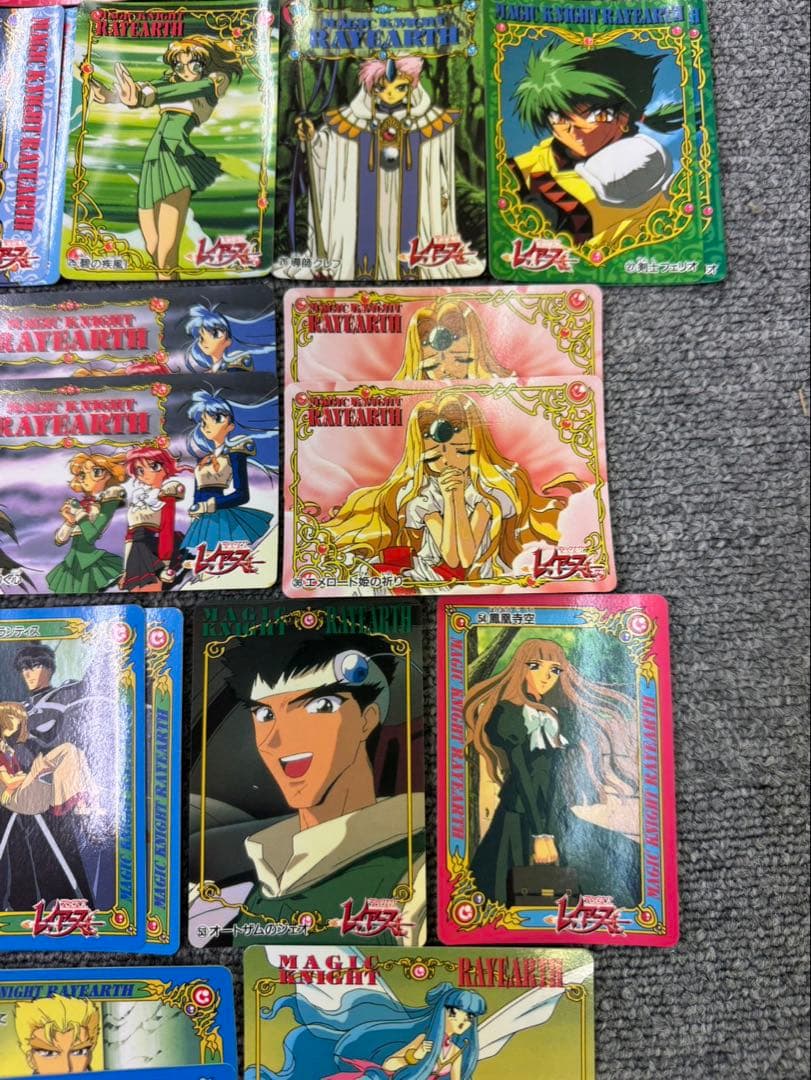 美品　魔法騎士レイアース アマダ PPカード　カードダス　134枚