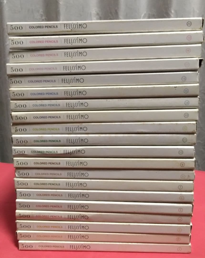 500色の色鉛筆　フェリシモ