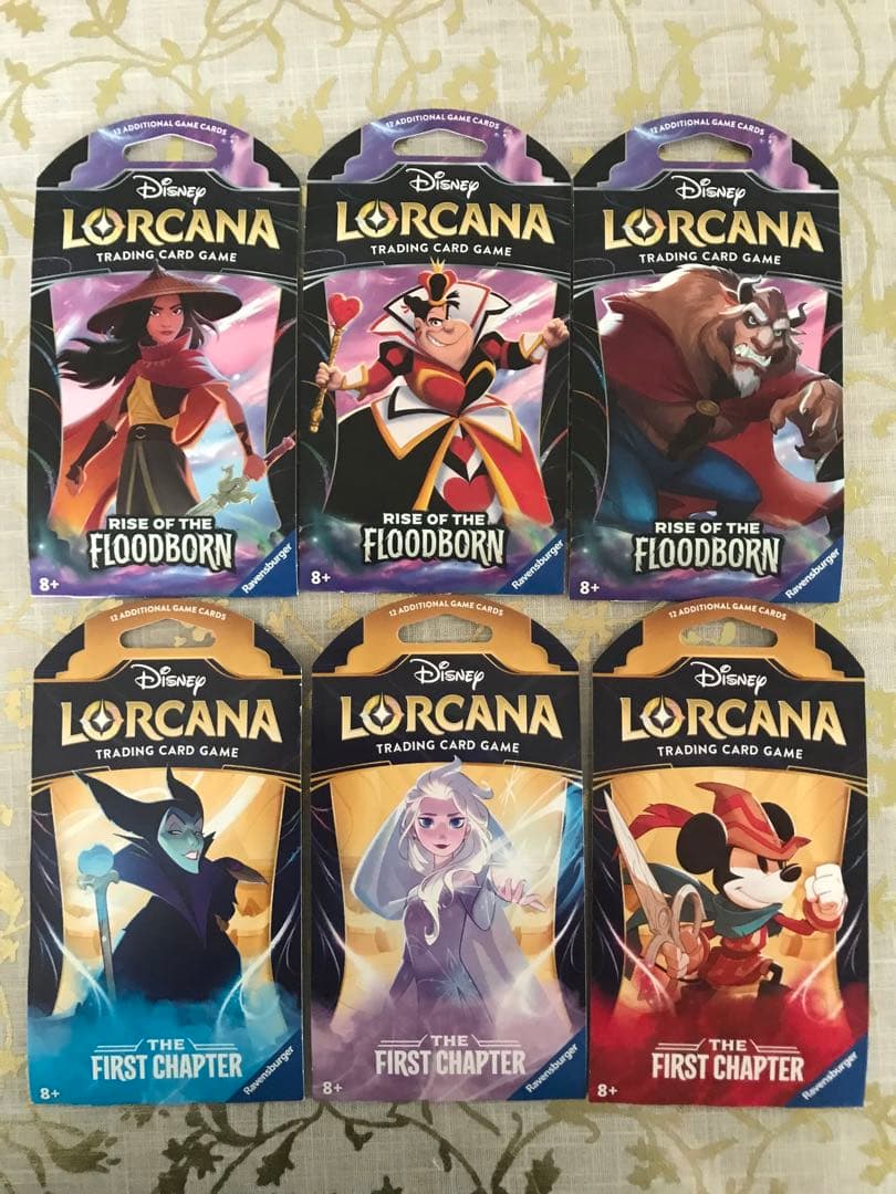 ディズニー ロルカナLorcana ブースターパック 6パックセット