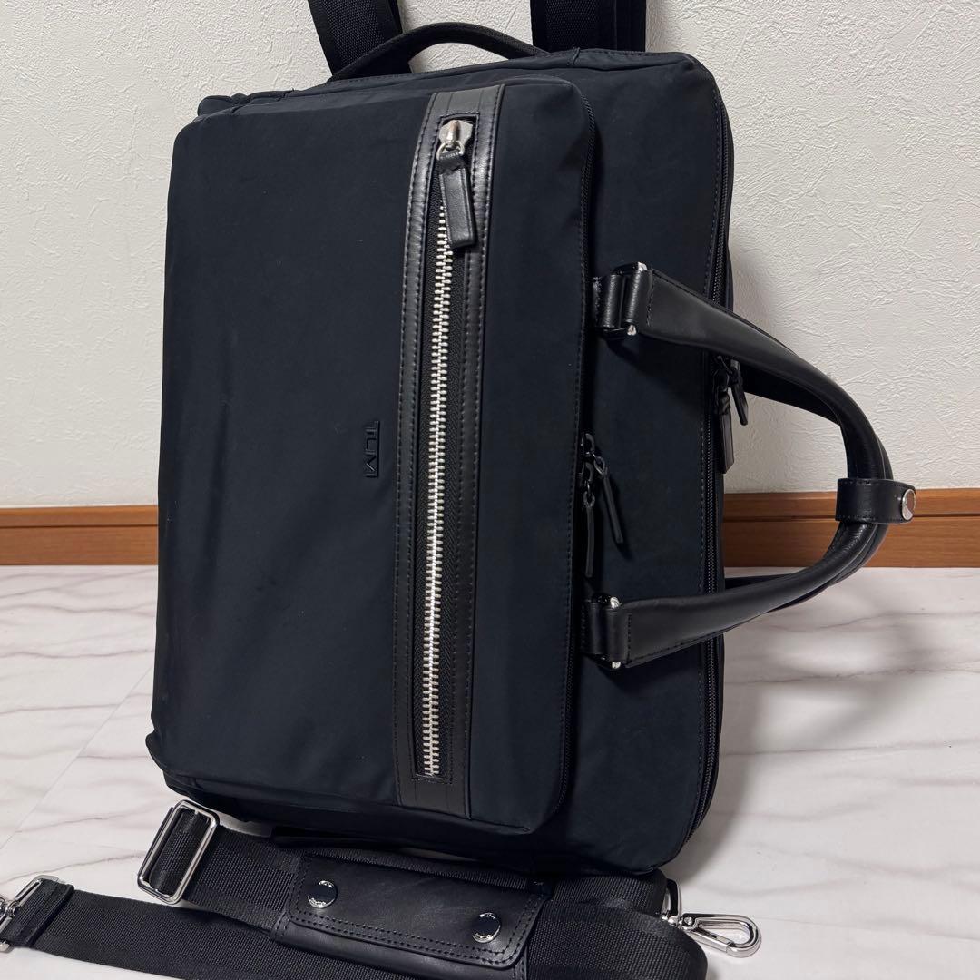 トゥミ 3way ハリソン コンバーチブル ビジネスリュック ブラック ブリーフ