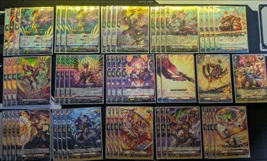 シヴィルト　デッキ　ドラゴンエンパイア　スリーブ付き　ヴァンガード