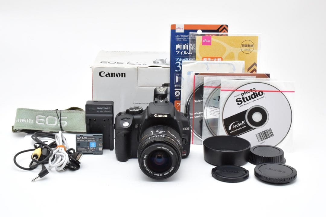 一眼レフカメラCANON EOS KISS Digital N 標準レンズセット