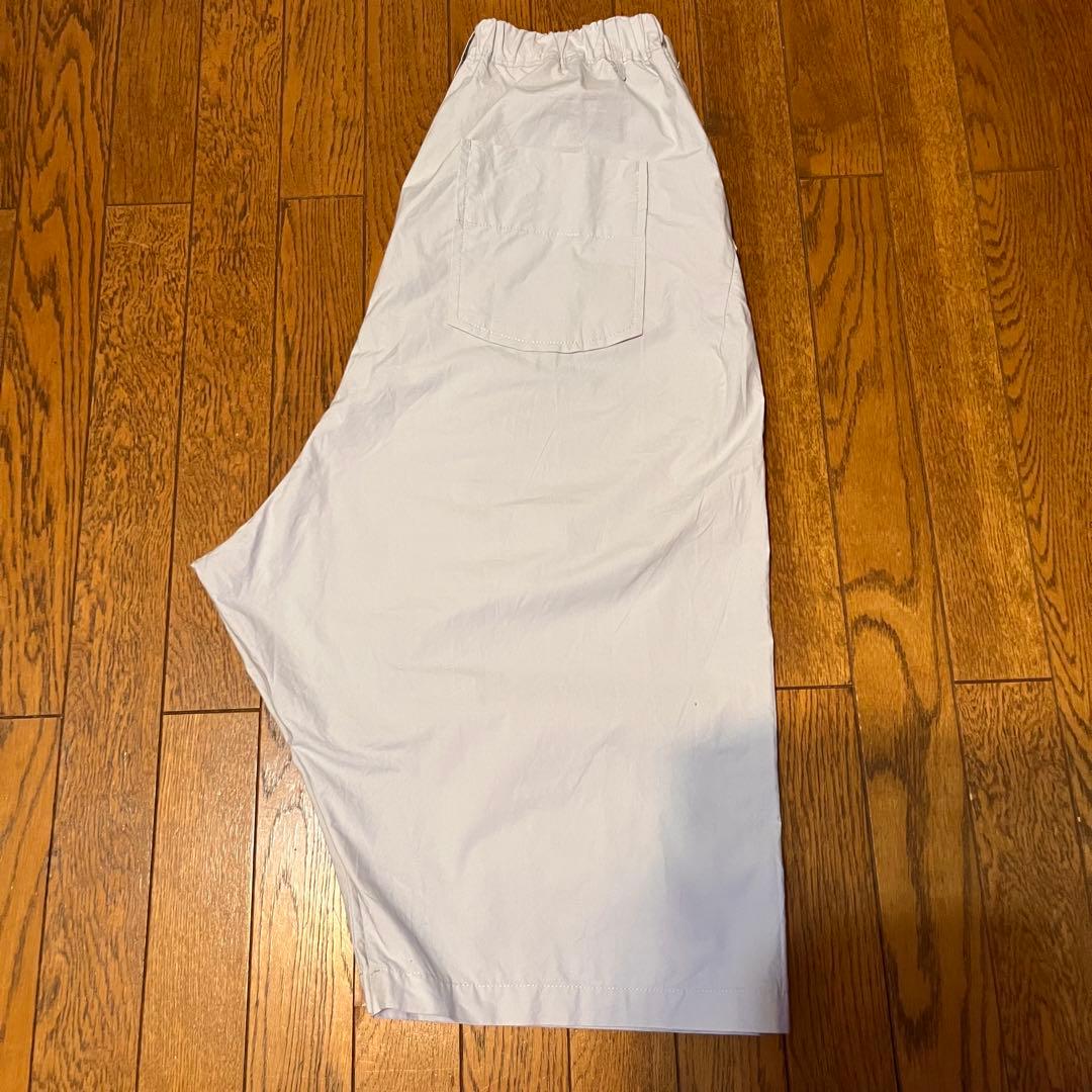 ワイズフォーリビング　　ペンギンパンツ　ワイドパンツ　アイスグレー