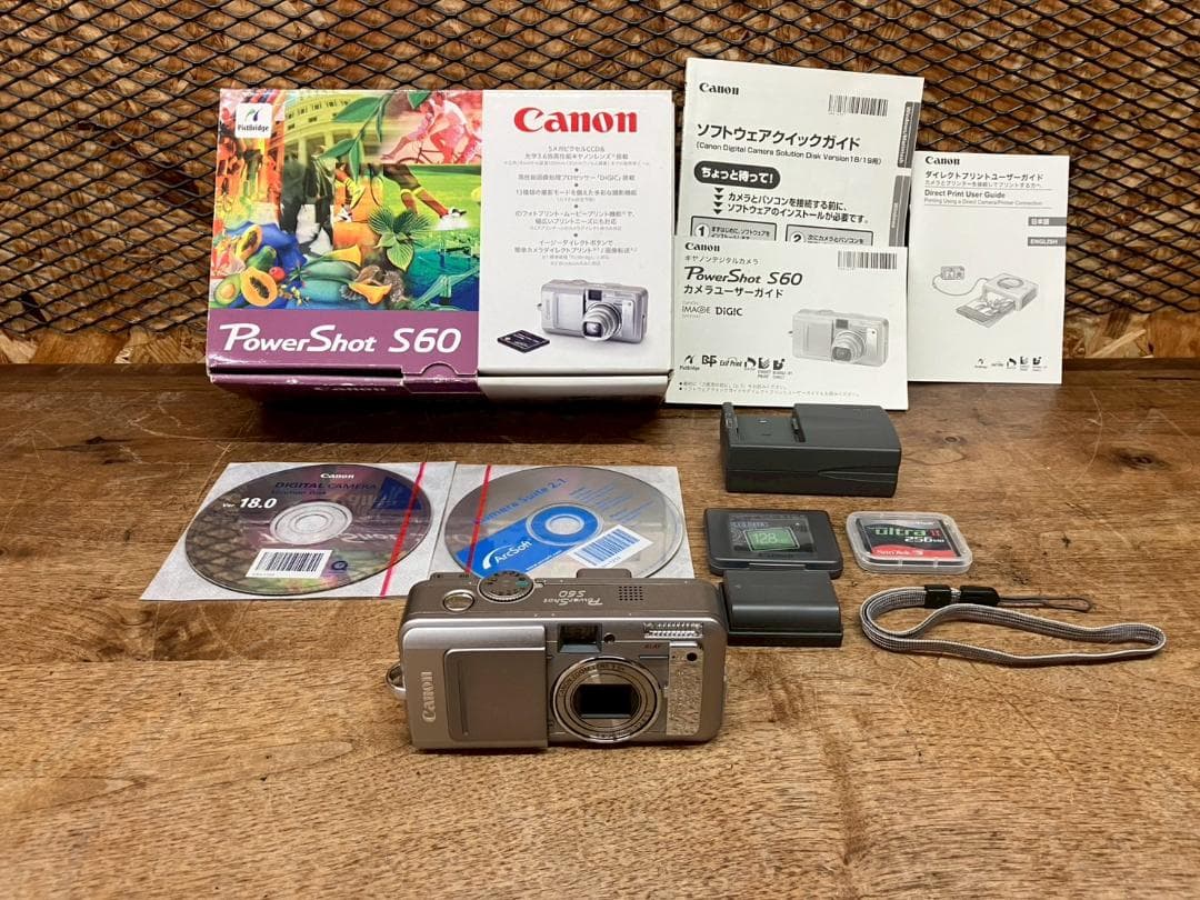 Canon★PowerShot S60★デジタルカメラ★中古美品