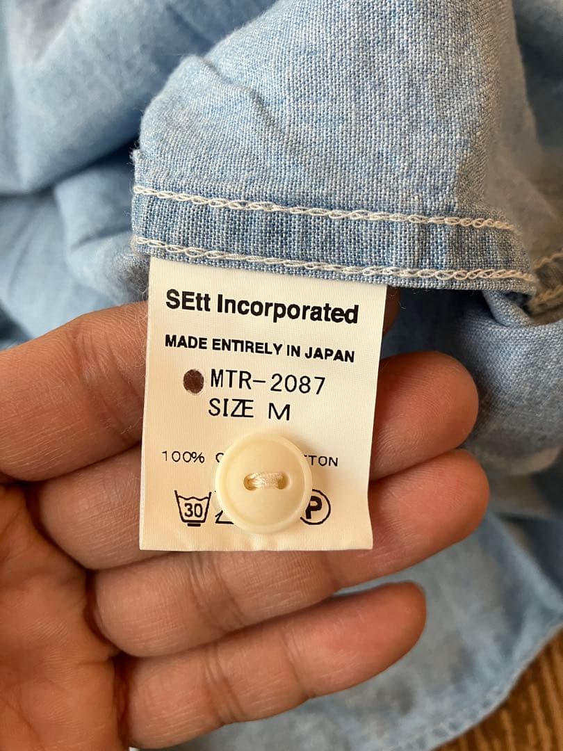 MountainResearch 長袖シャンブレーシャツ M マウンテンリサーチ