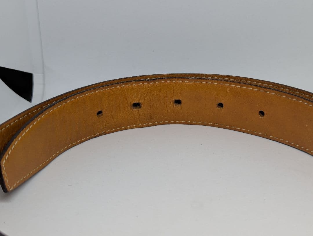 【美品】Felisi フェリージ　黒　レザー　メンズベルト