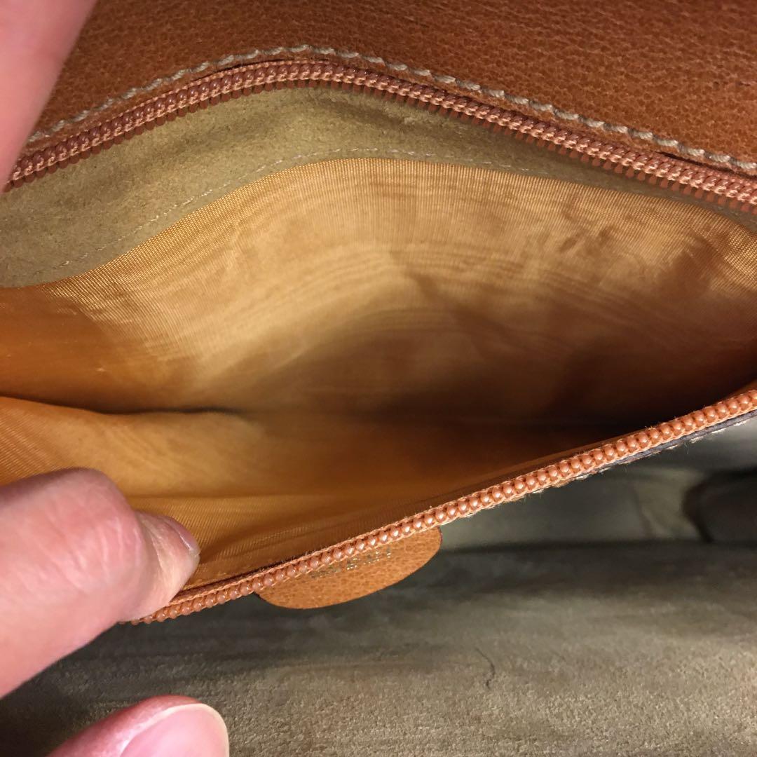 GUCCI グッチ 015 1434 レザー ビジネスバッグ メンズ