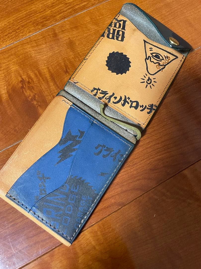 boab leather works × GRINDLODGE 札バサミ