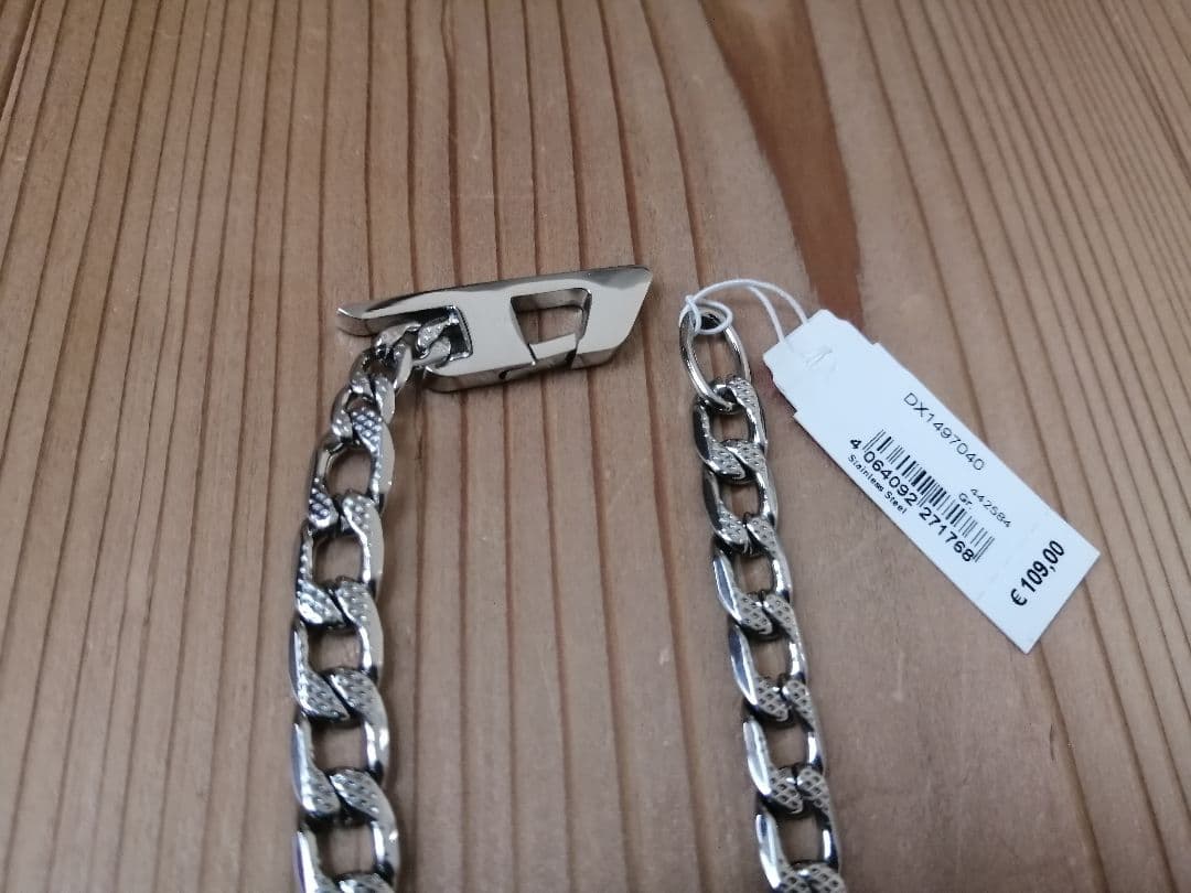 DIESEL　ネックレス　シルバー