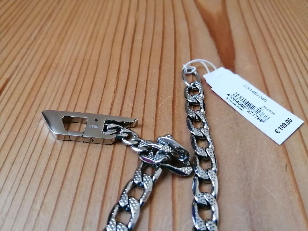 DIESEL　ネックレス　シルバー