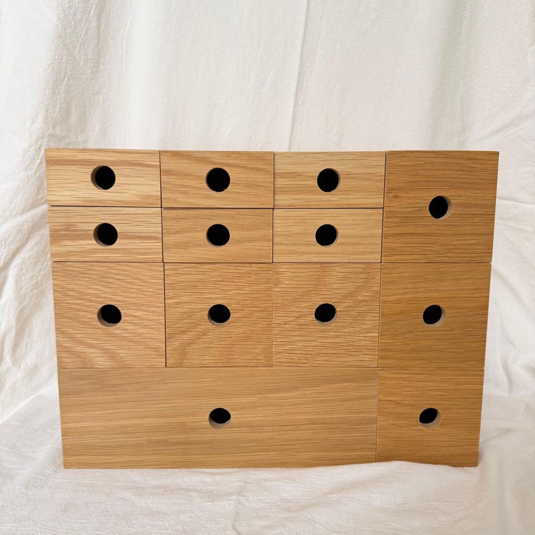 無印良品　木製小物収納4つ　セット