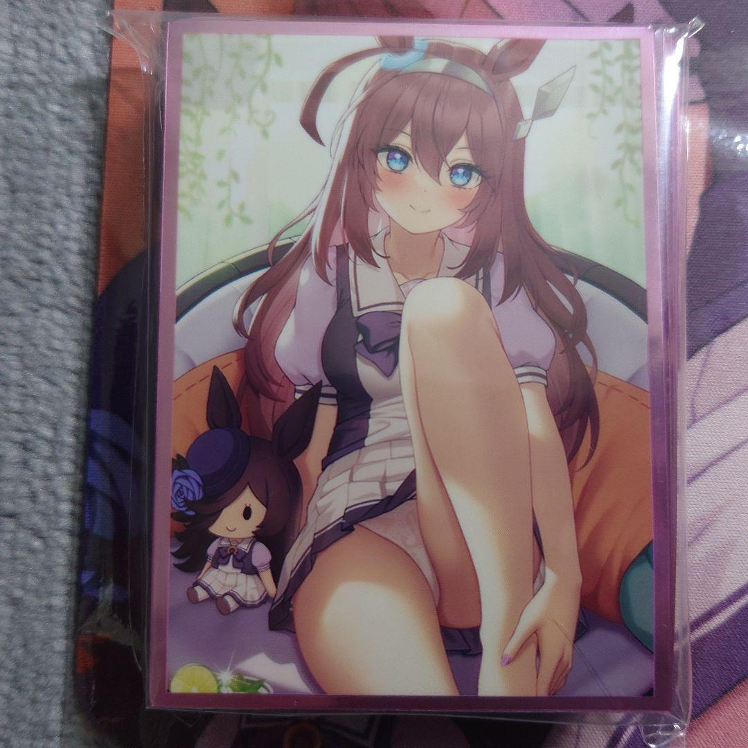 α2 ウマ娘 ライス人形&制服 ミホノブルボン スリーブ&プレイマット