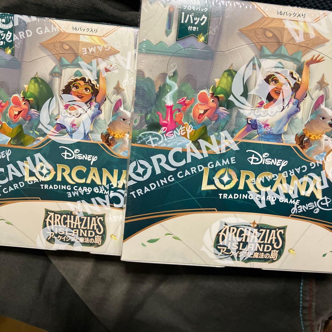 Disney ロルカナ　アーケイジアと魔法の島 トレーディングカード 2box