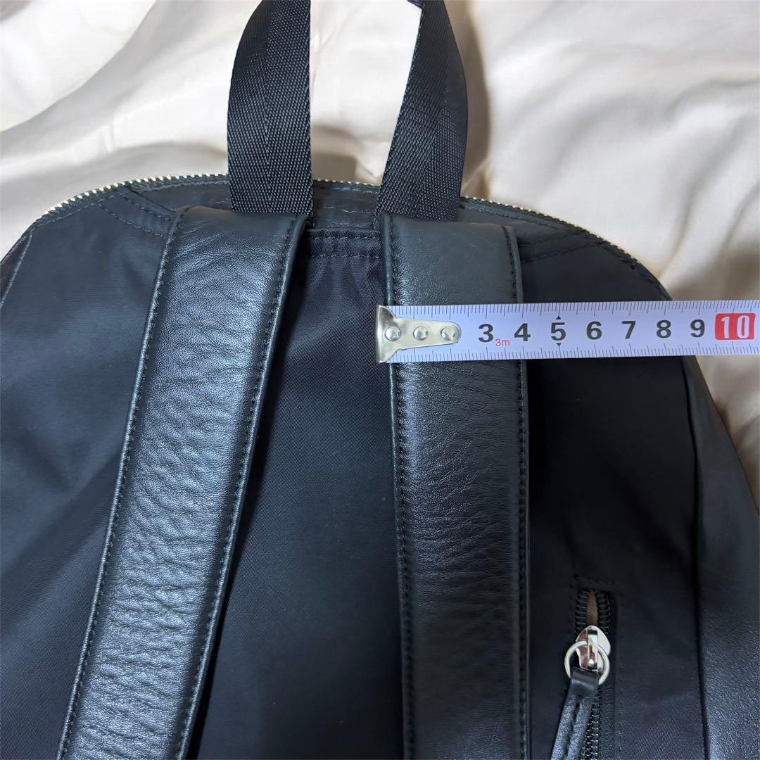 GALLARDAGALANTE ガリャルダガランテ レザーリュック 黒　A4可