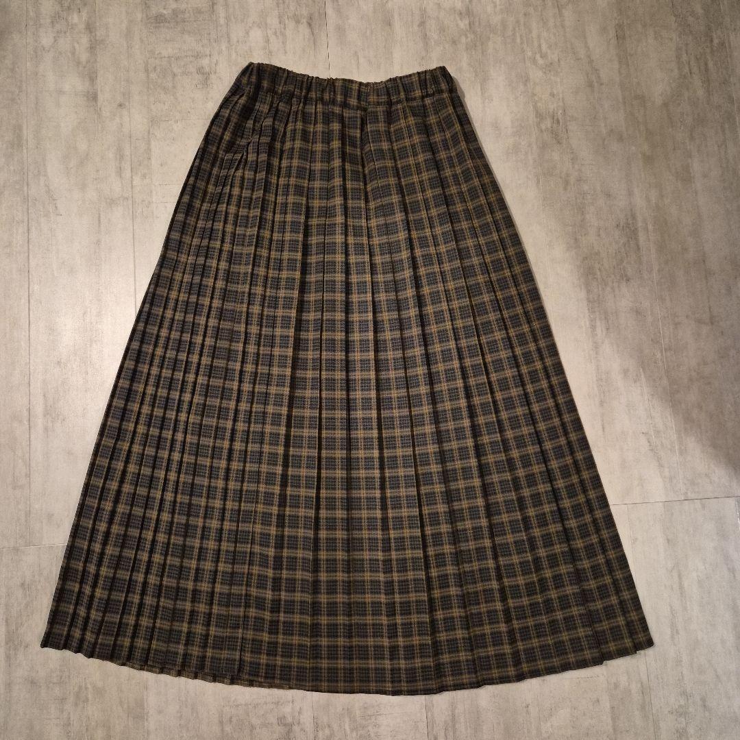 北欧暮らしの道具店　sosottoチェック柄プリーツスカート / 千鳥柄タータン