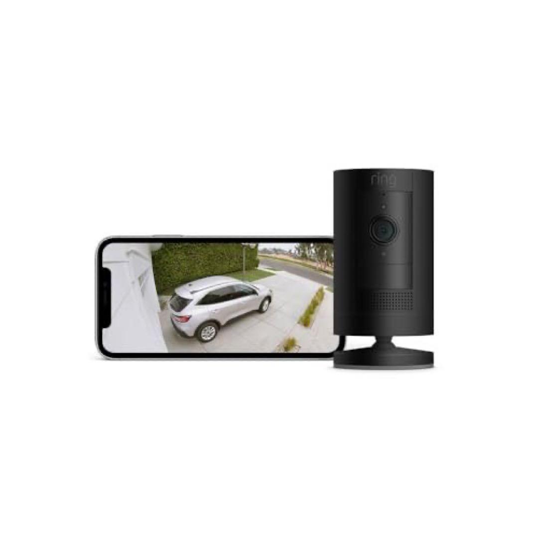 Ring Stick Up Cam Battery 充電式セキュリティカメラ