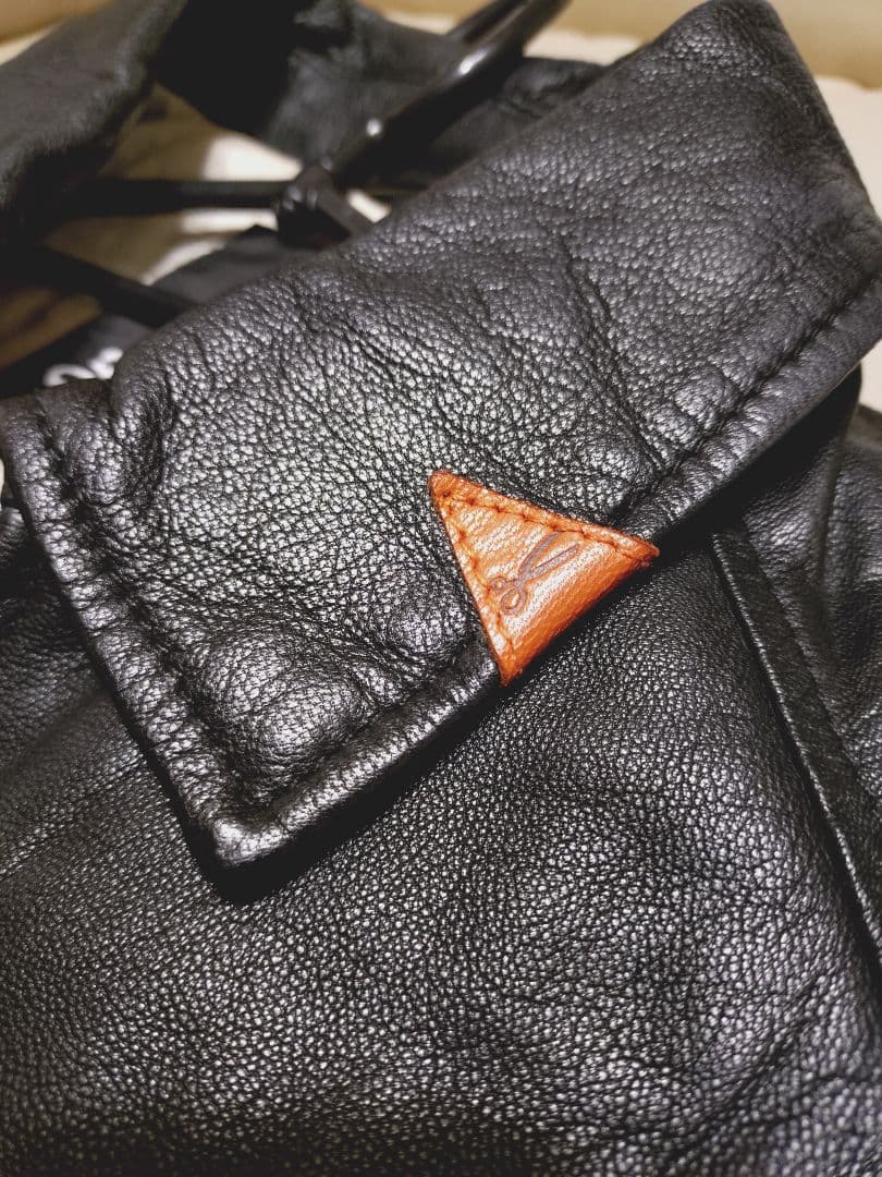最終値下げDENHAM GOAT LEATHER パイロットジャケット
