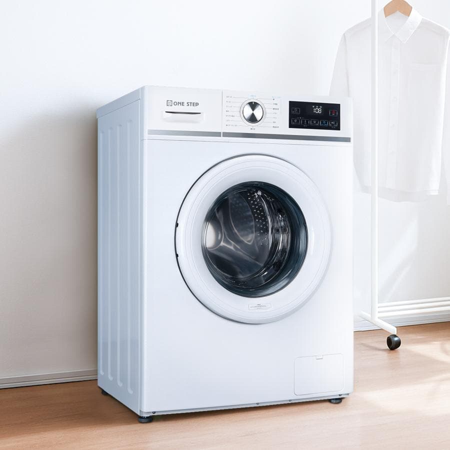 ドラム式 洗濯機 6kg スリム 扉左開き 自動投入 乾燥機能なし